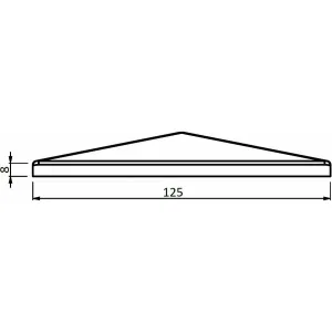 Заглушка для столба квадратная ROOF 12 B CAME 1700065 (КАМЕ) Заглушка для столба квадратная ROOF 12 B CAME 1700065 (КАМЕ)