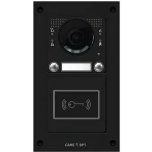 Вызывная вандалозащитная видеопанель MTM VR с 2 кнопками и считывателем, 2 модуля CAME MKITVX1-22RV (КАМЕ) Вызывная вандалозащитная видеопанель MTM VR с 2 кнопками и считывателем, 2 модуля CAME MKITVX1-22RV (КАМЕ)