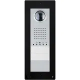 Вызывная видеопанель THANGRAM с одной кнопкой, технология IP 360, цвет металл CAME THANGRAM-R03